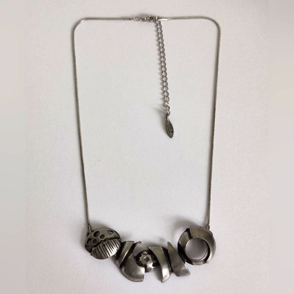 Designer Sonia Ferland Osmose Necklace Modernist Geometric QC Artist